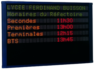Afficheur LED grand format Afficheur LED grand format